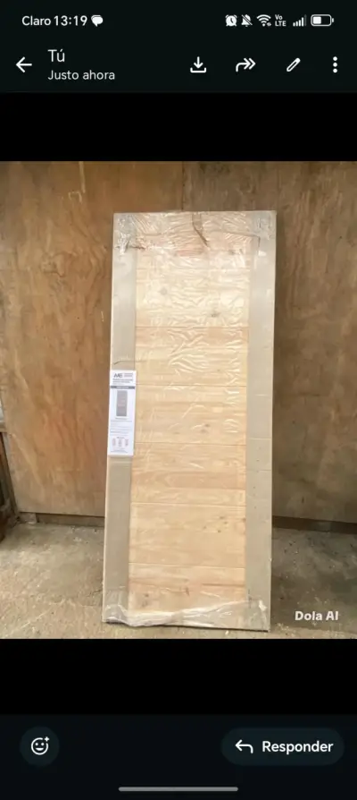 Puerta de Pino Radiata - miniatura 2