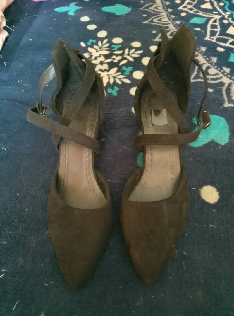 Zapatos de tacón negros número 35