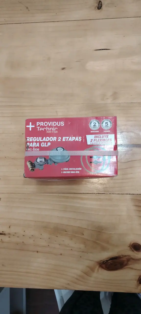 Regulador de gas 2 etapas - 1