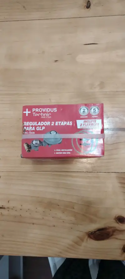 Regulador de gas 2 etapas - miniatura 1