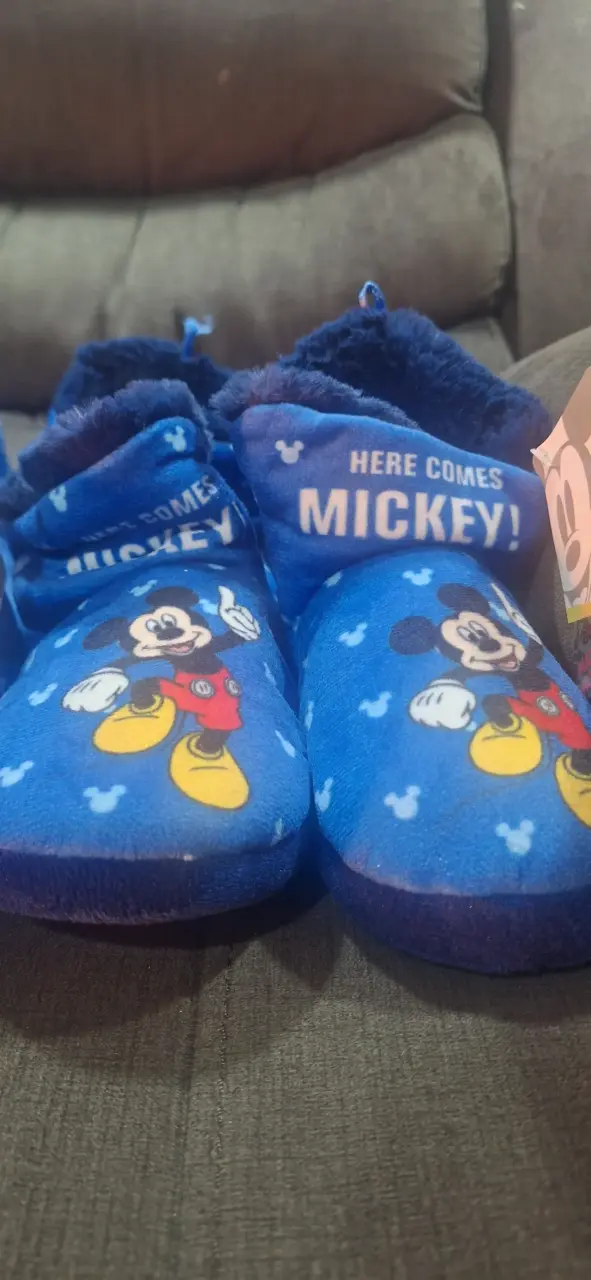 Pantuflas Disney Frozen y mickey mouse - 2