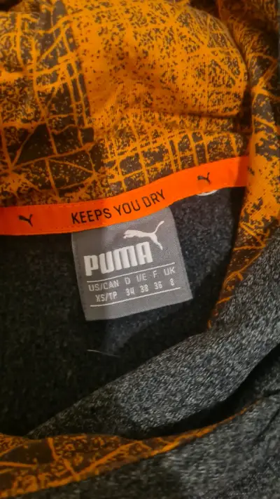 Polerón gris con capucha Puma - miniatura 2