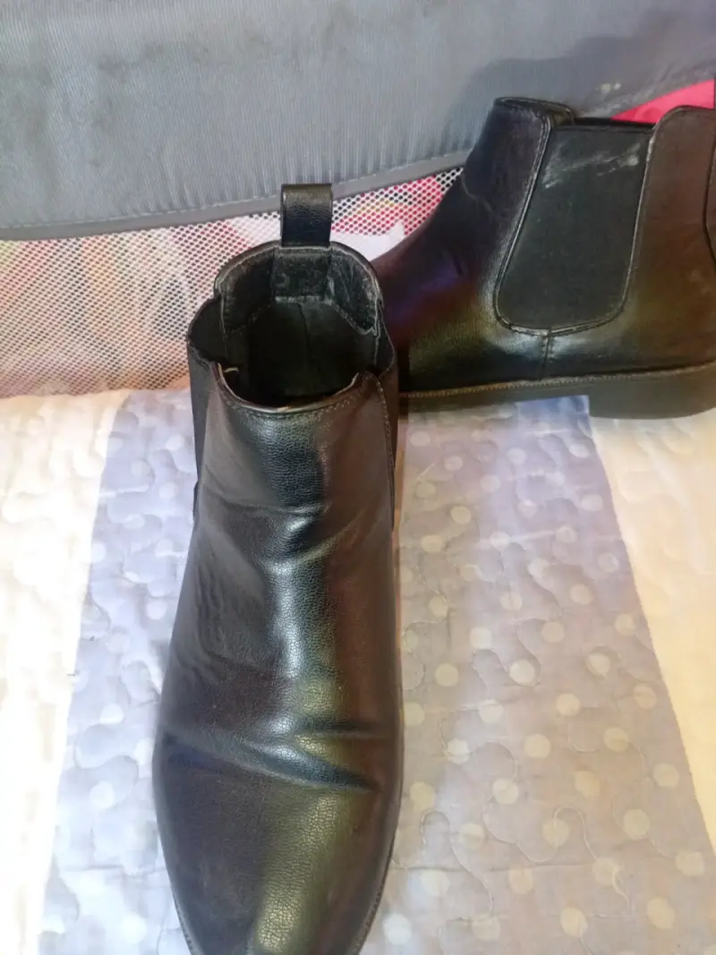 Botines de cuero negros - 3