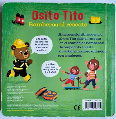 Osito Tito Bomberos al Rescate - miniatura 2