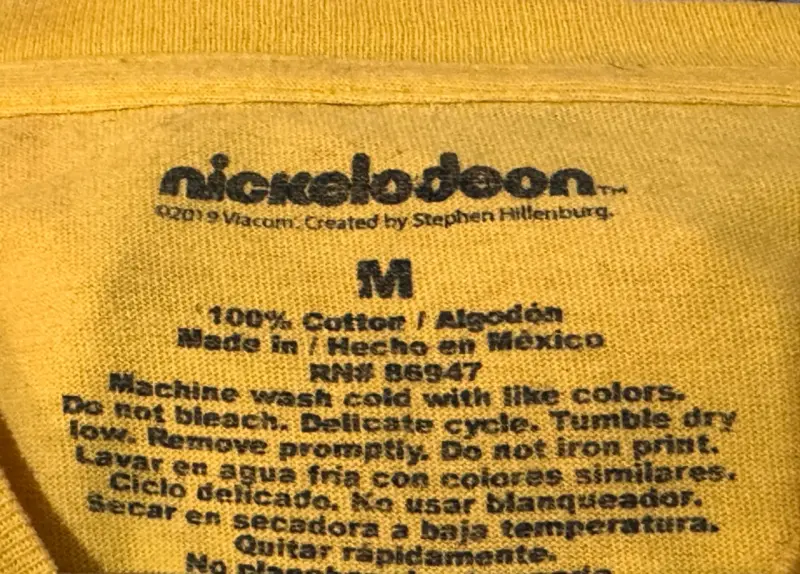 Polera amarilla Bob Esponja - 3