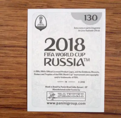 Lámina Mundial 2018 Cristiano Ronaldo - miniatura 2