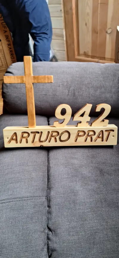 Letrero de madera personalizado - miniatura 2