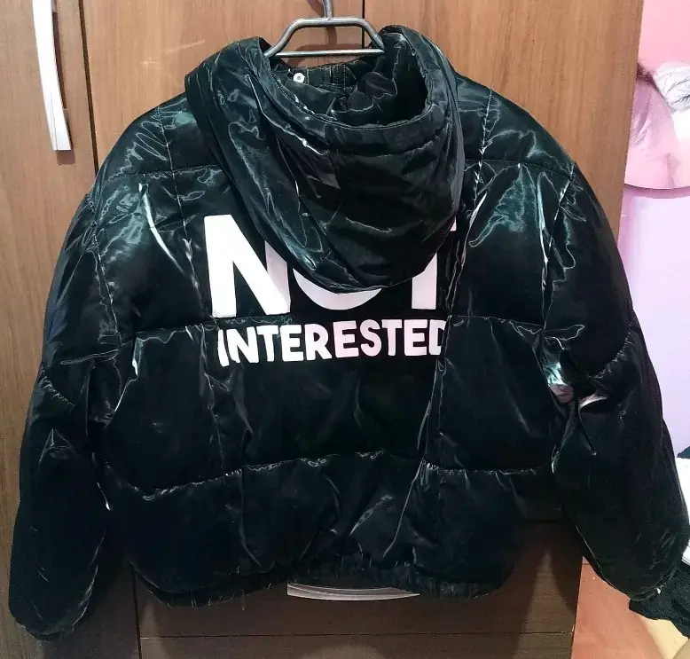 Chaqueta acolchada negra talla 12 - 2