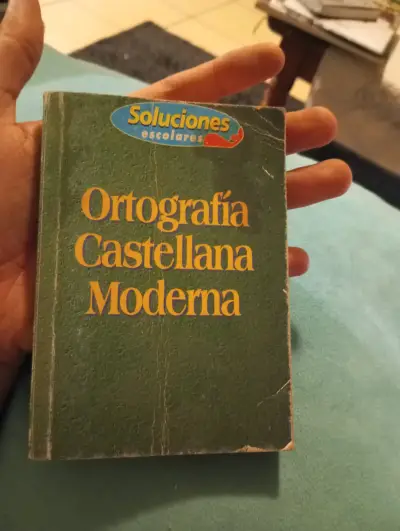 Libro Bolsillo Ortografía Castellana Moderna – Sol - miniatura 1