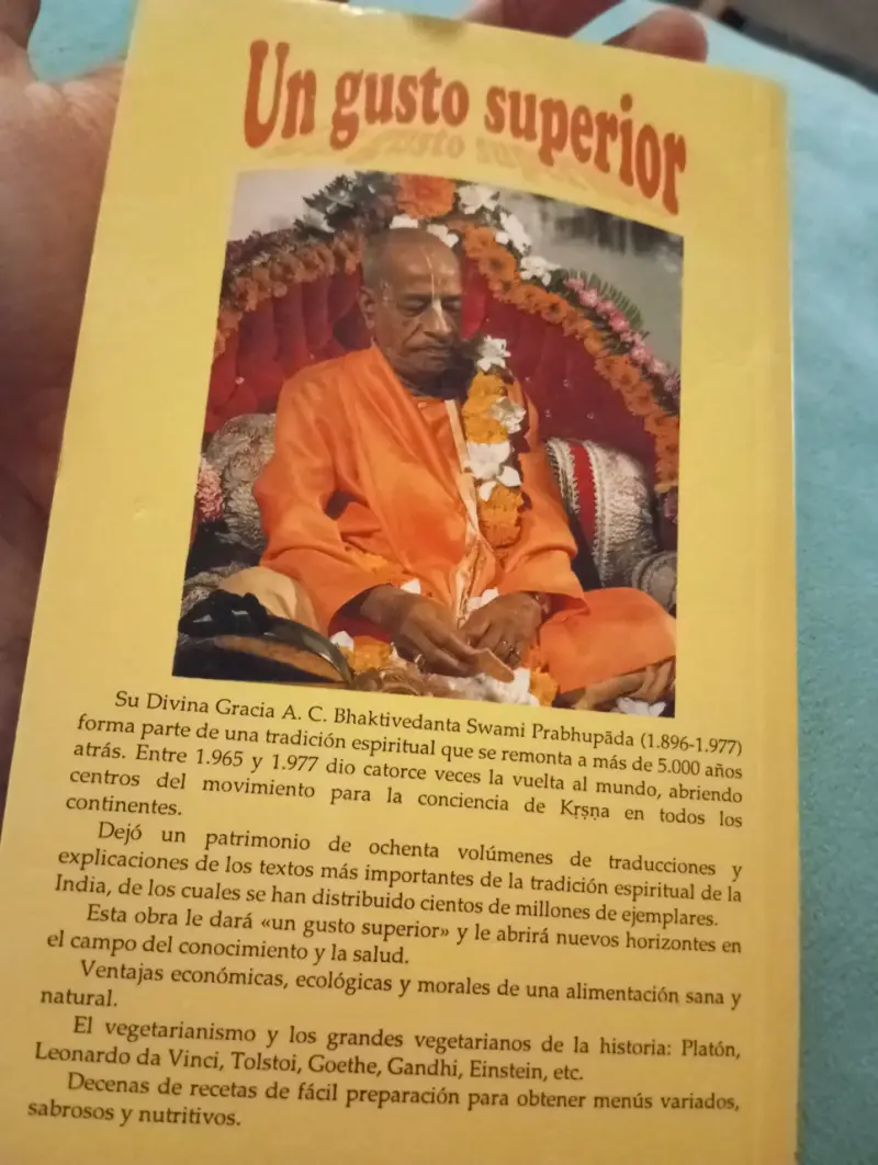 Libro Un Gusto Superior – A.C. Bhaktivedanta Swami - 2
