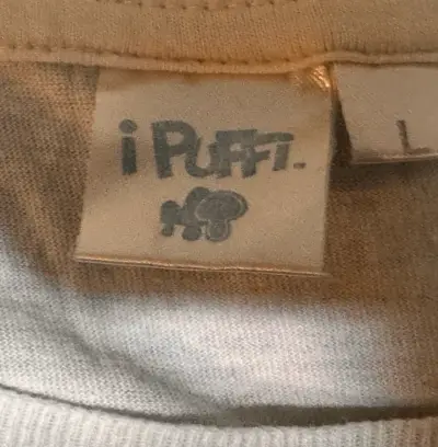 Polera blanca con diseño Smurf - miniatura 4