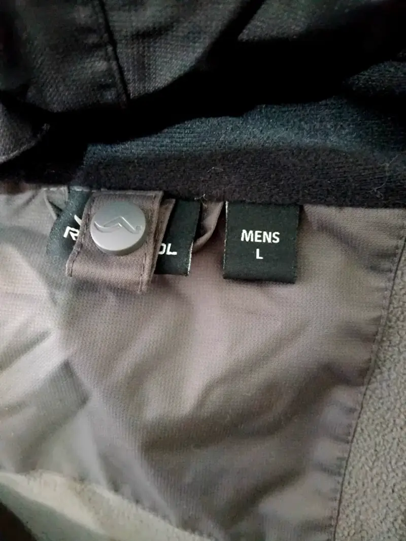 Chaqueta negra impermeable Termica NUEVA talla L - 5
