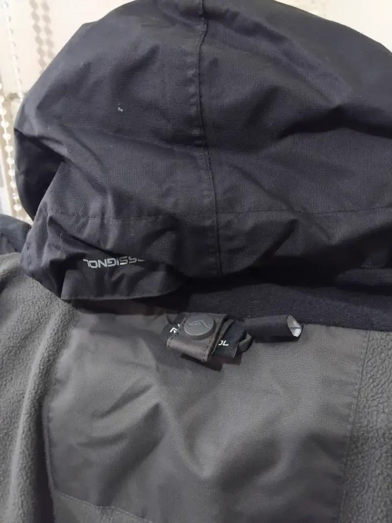 Chaqueta negra impermeable Termica NUEVA talla L - 6