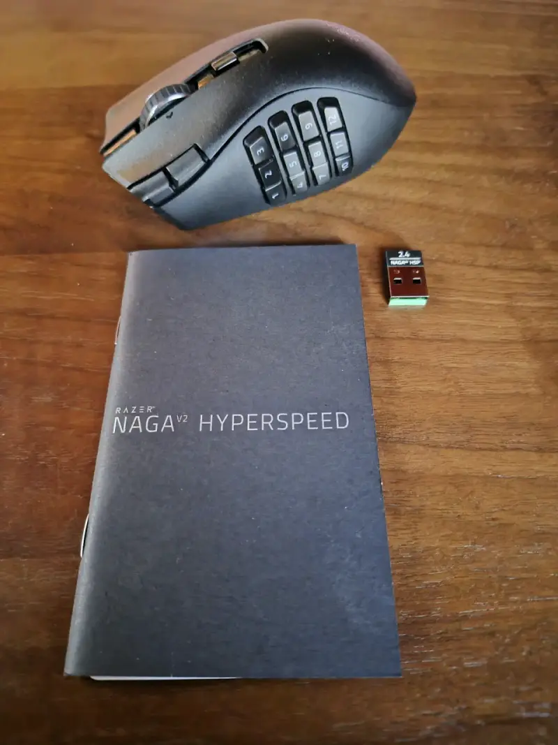 Mouse Razer Naga V2 Hyperspeed