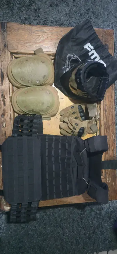 Equipo táctico completo para airsoft - miniatura 2