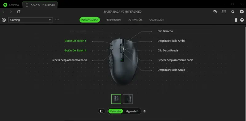 Mouse Razer Naga V2 Hyperspeed - 5