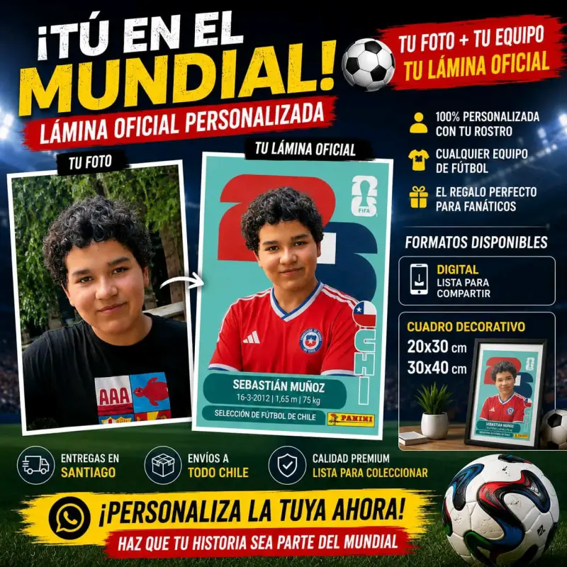 Lámina personalizada mundial - 1