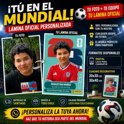 Lámina personalizada mundial - miniatura 1