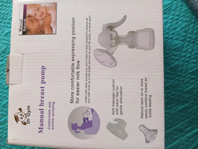 Extractor manual de leche Dr Gym - 2