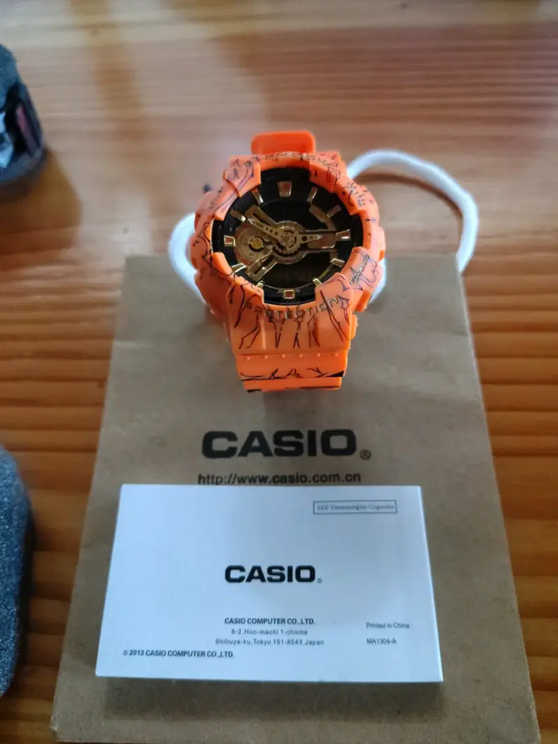 Reloj G-Shock Dragon Ball Z edición especial - 2