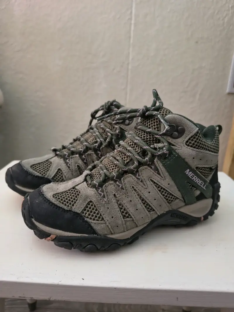 Zapatillas de trekking Merrell verdes - 2