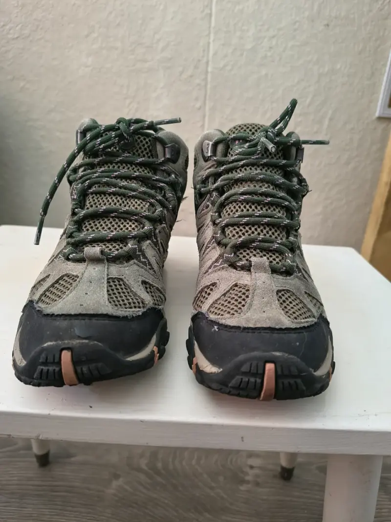 Zapatillas de trekking Merrell verdes - 3