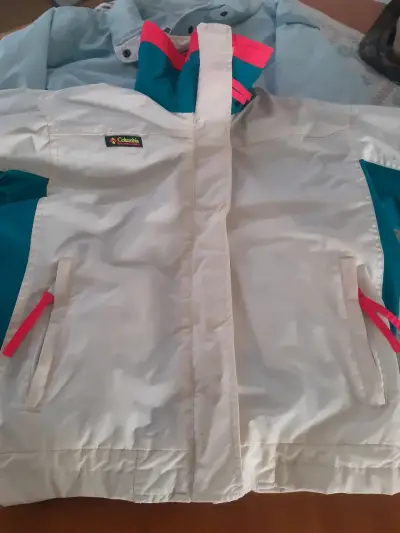 Chaqueta impermeable con forro polar, columbias - miniatura 2