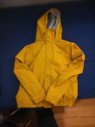 Chaqueta impermeable amarilla Marmot - miniatura 1