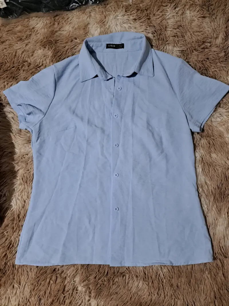 Blusa celeste de verano - 5
