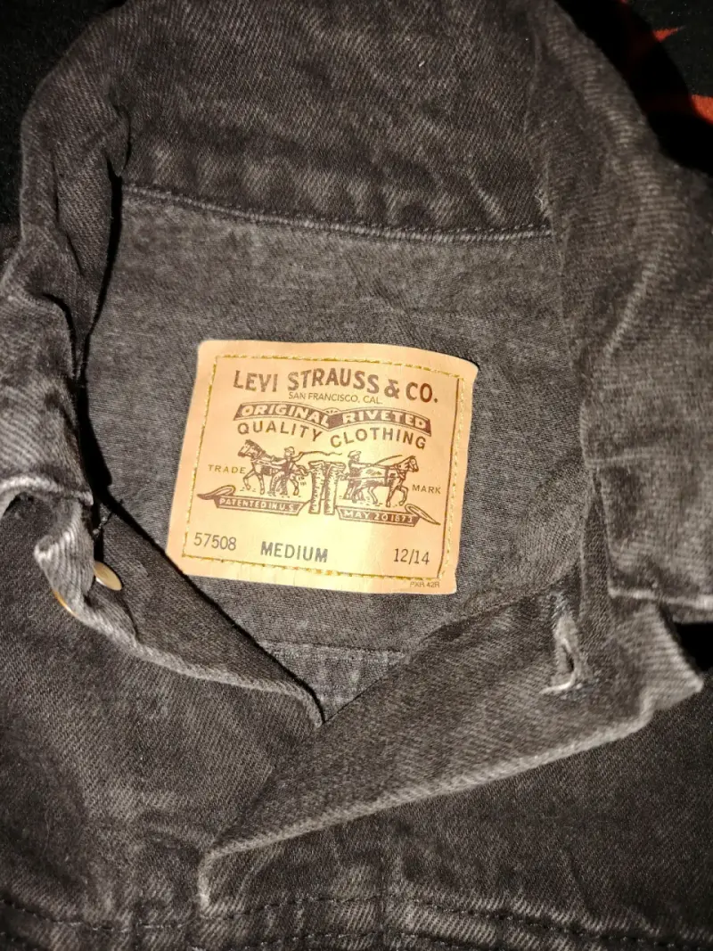 Chaqueta negra jeans Levi's - 2