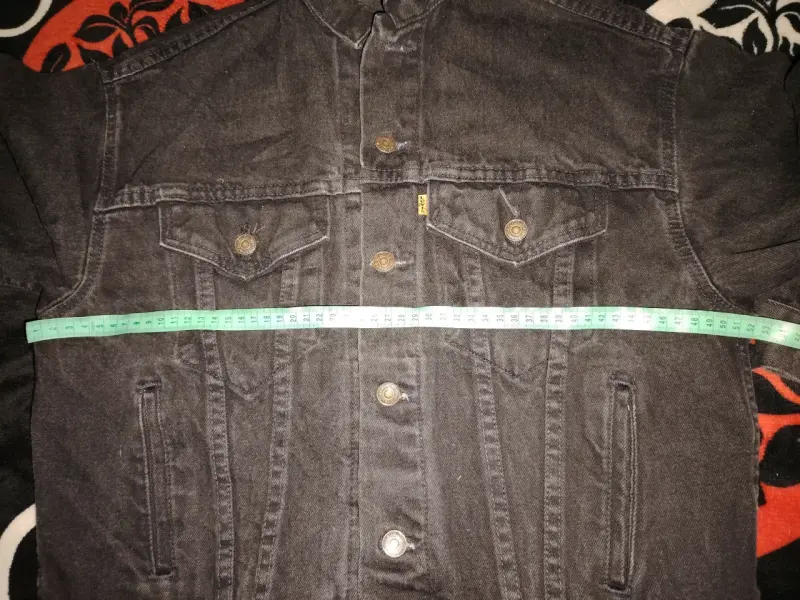 Chaqueta negra jeans Levi's - 4