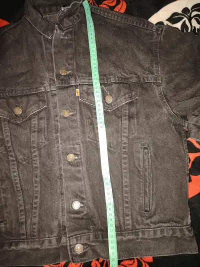 Chaqueta negra jeans Levi's - miniatura 5