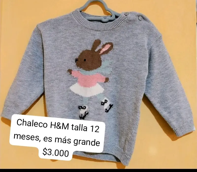 Suéter de bebé H&M gris - 3