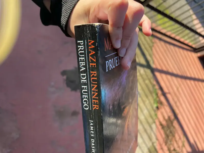 Libro Maze Runner: Prueba de Fuego - 3