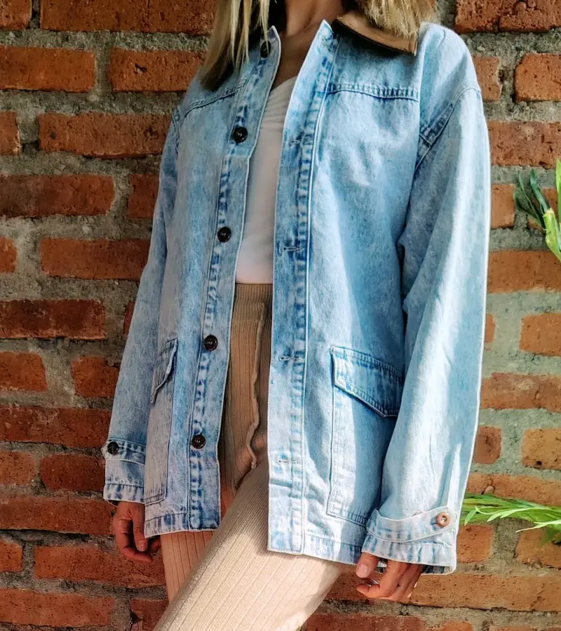 Chaqueta de mezclilla - 1