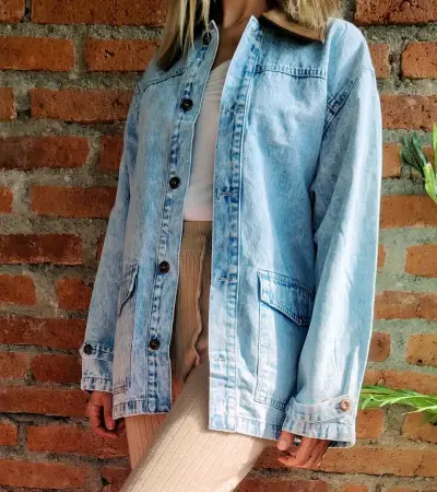 Chaqueta de mezclilla - miniatura 1