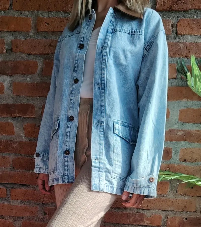 Chaqueta de mezclilla - 3