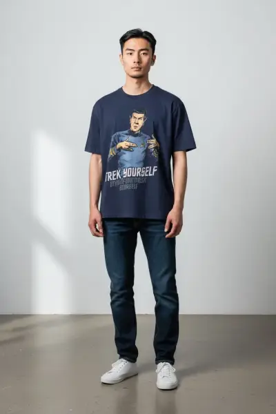 Polera 21 Men  Spock 🖖 Star trek - miniatura 1