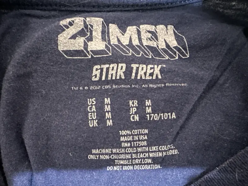 Polera 21 Men Spock 🖖 Star trek - 3