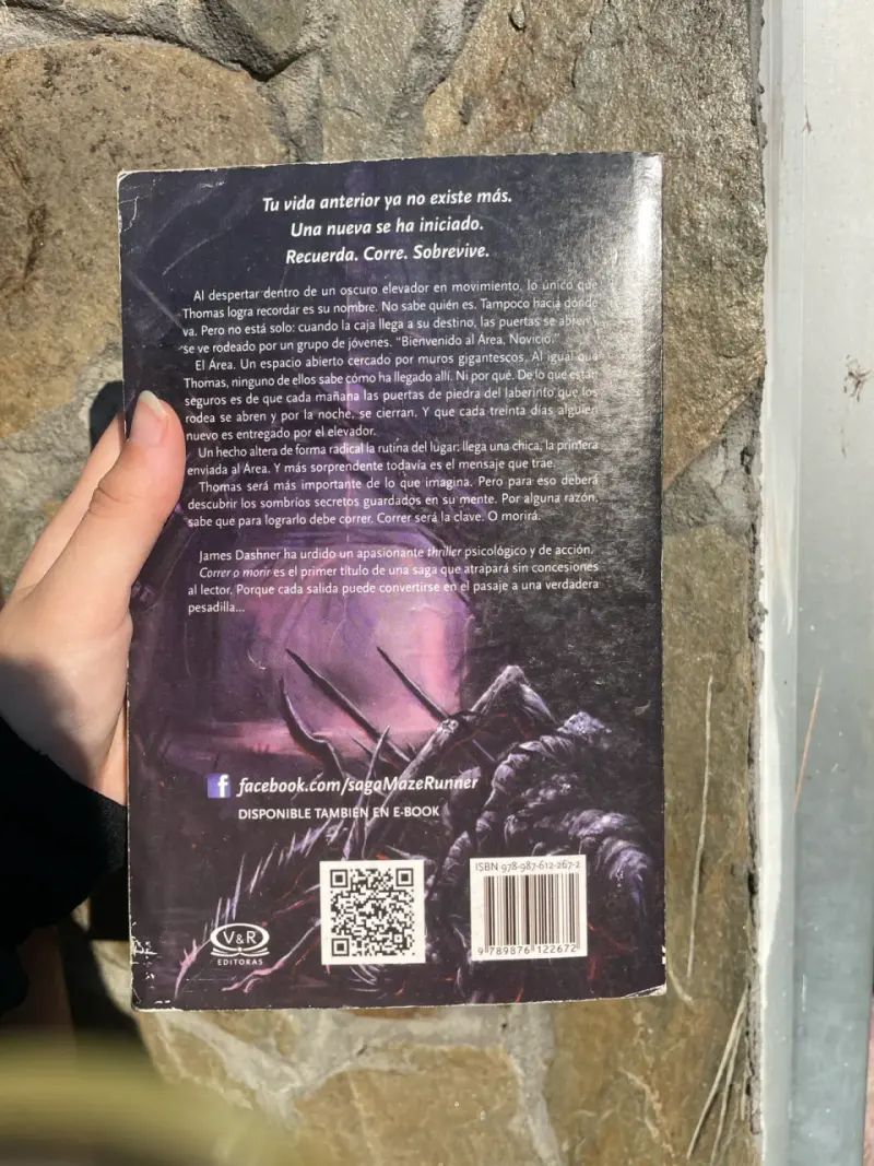 Libro Maze Runner Correr o Morir - 2