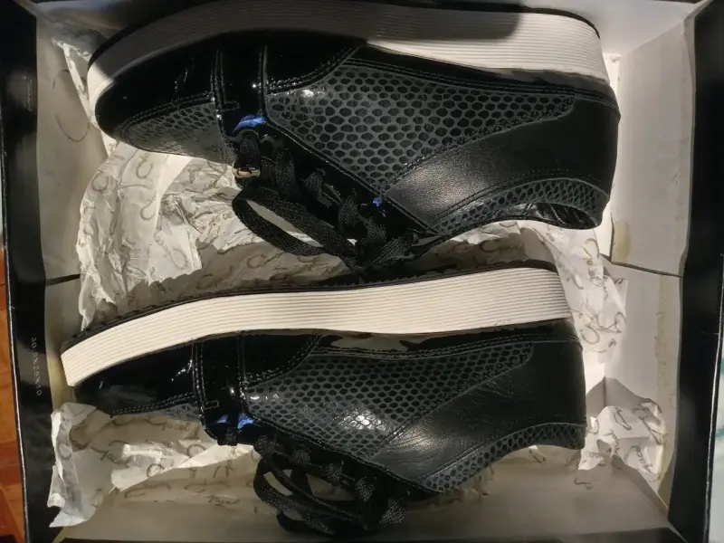 Zapatillas urbanas negras Gacel - 4