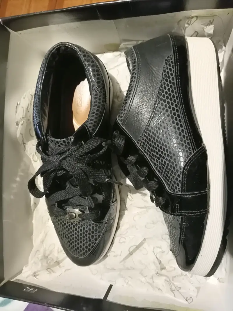 Zapatillas urbanas negras Gacel - 6