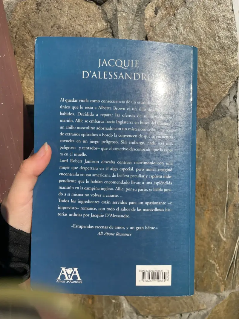 Libro 'Un romance imprevisto' - 2