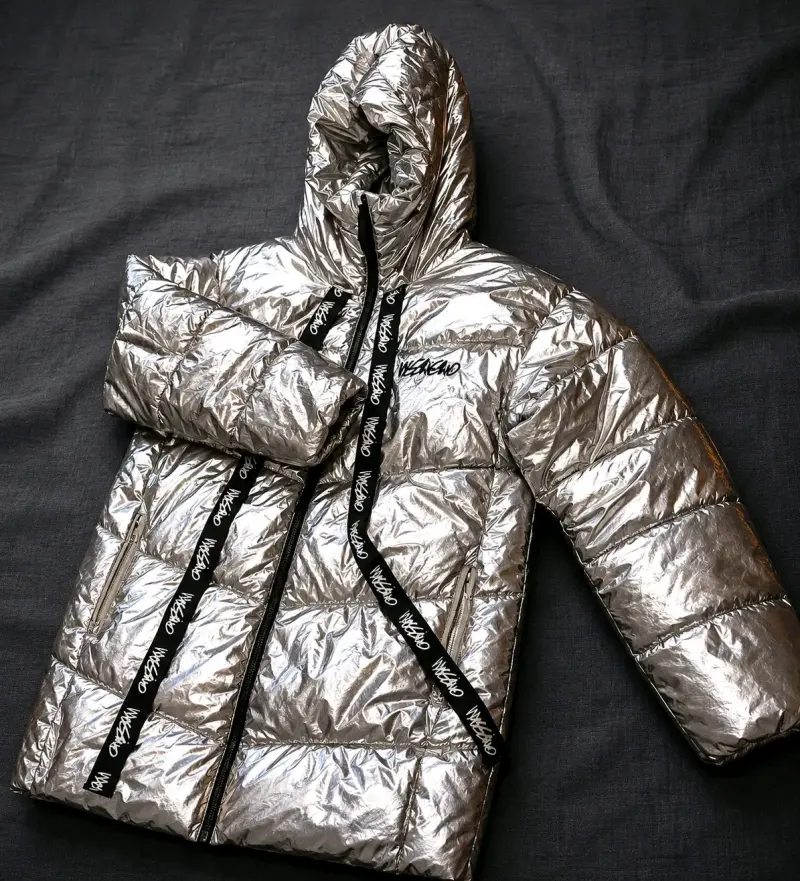 Chaqueta plateada Metalizada Mossimo - 1