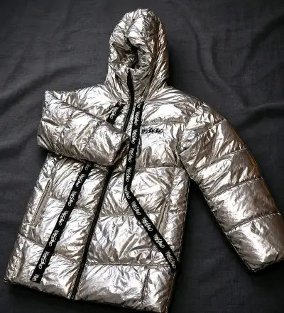 Chaqueta plateada Metalizada Mossimo - miniatura 1