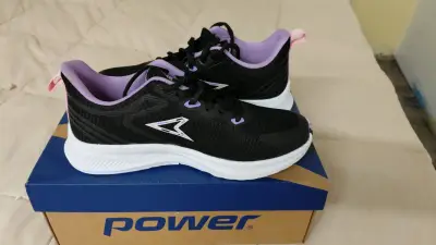 Zapatillas Power negras y rosas - miniatura 3