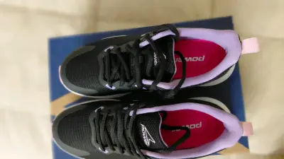 Zapatillas Power negras y rosas - miniatura 4