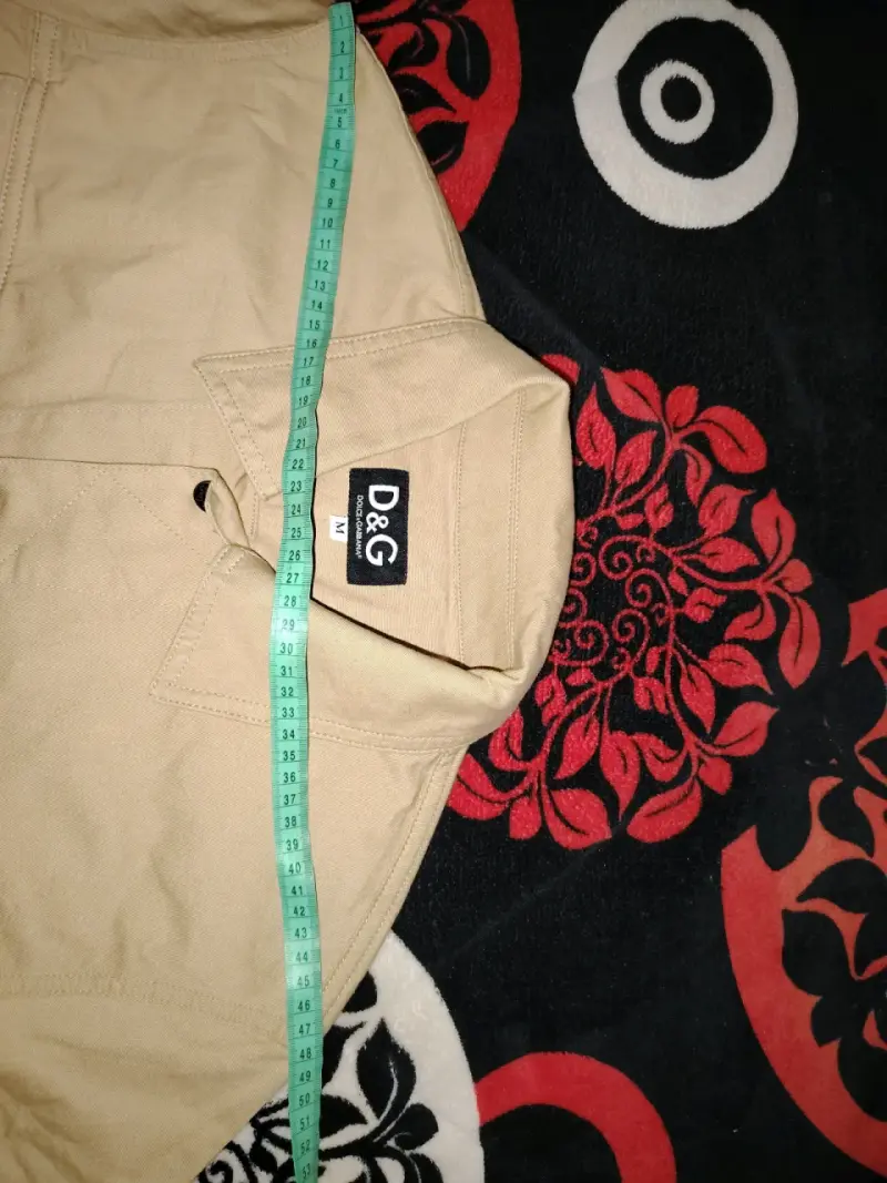 Chaqueta Dolce Gabbana beige talla M - 2