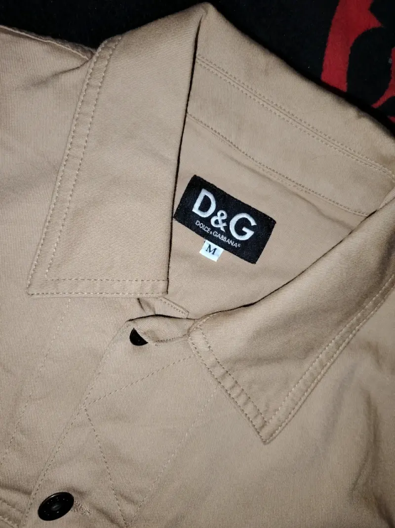 Chaqueta Dolce Gabbana beige talla M - 6