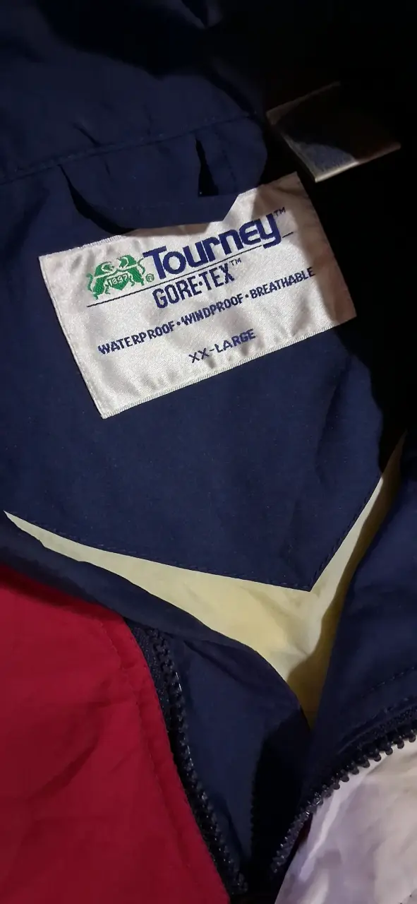 Chaqueta Tourney Gore-Tex azul - 1